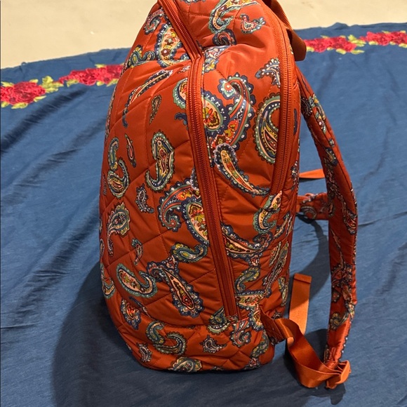 Vera Bradley Orange Quilted Bag - Picture 9 of 12